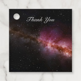 Universums bild gåvor etiketter