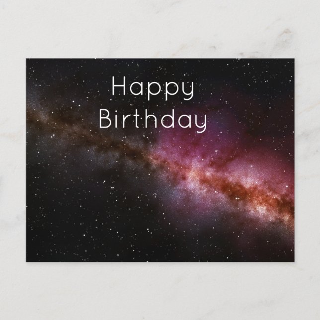 Universums bild vykort (Framsida)