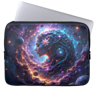 Universums Moder – Hon Som Drömmer Stjärnorna. Laptop Fodral