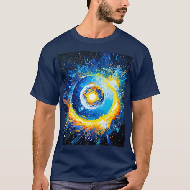 universums skönhet t shirt (Framsida)