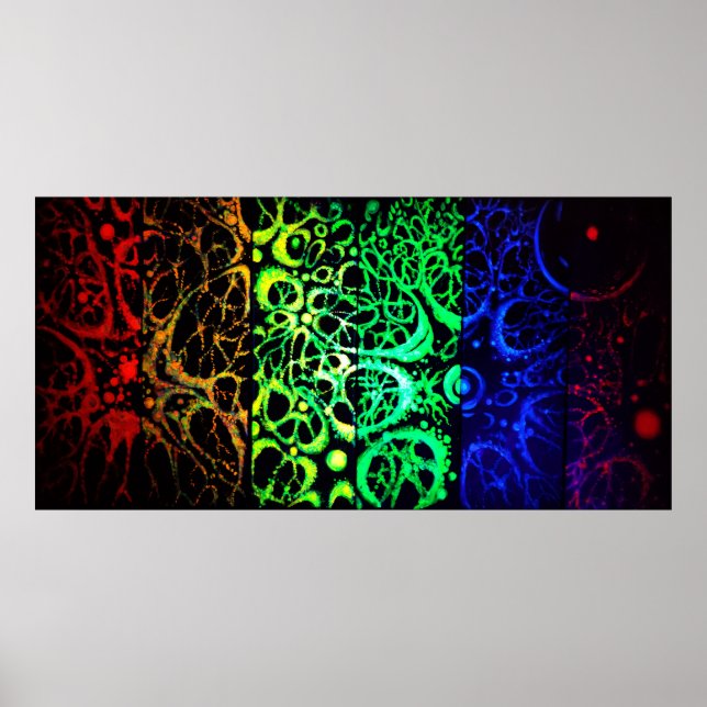 Universums struktur poster (Framsidan)