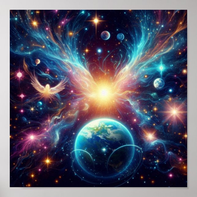 Universums Vibration Poster (Framsidan)