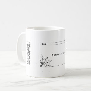 Unix befaller "den roliga pseudonymen" kaffemugg