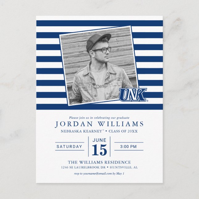 UNK Lopers examen Meddelande Vykort (Framsida)