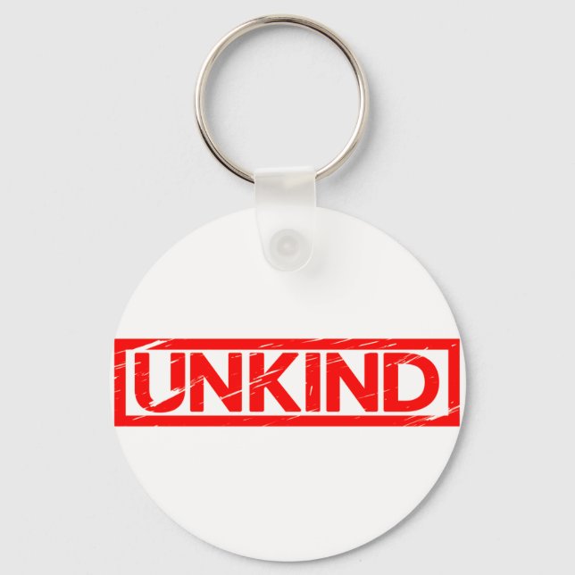 Unkind Frimärke Nyckelring (Framsida)