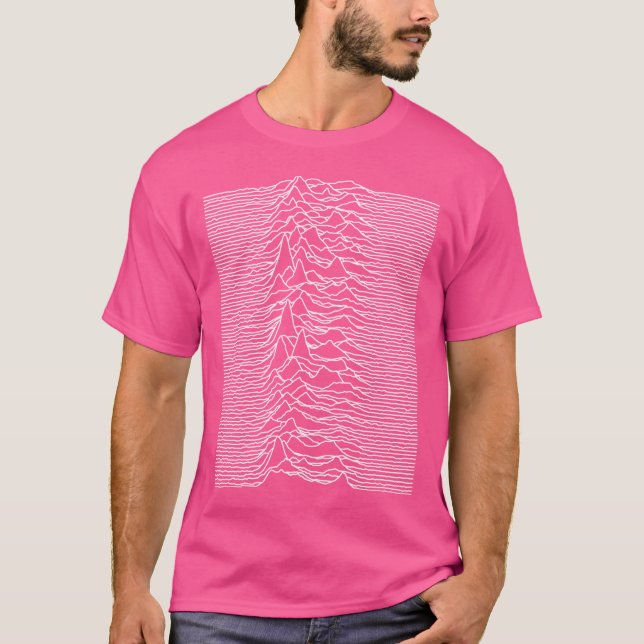 Unknown Pleasures J01 T Shirt (Framsida)