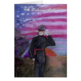 unknownsoldieri hälsningskort