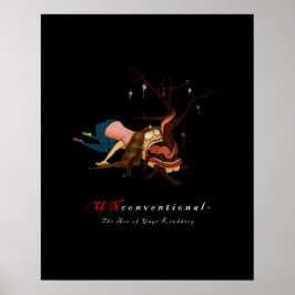 UNkonventionell: Poster med bärbar Julgran