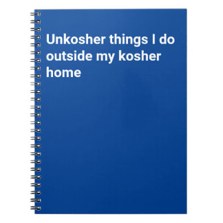 Unkosher bärbar dator anteckningsbok