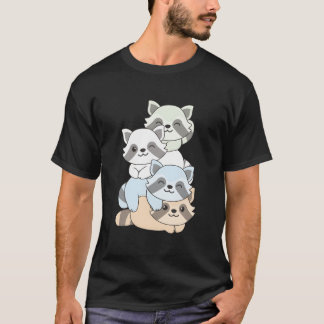 Unlabeld Flag Pride Month Lgbtq Unlabeld Raccoon T Shirt