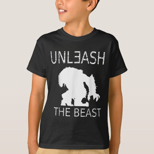 Unleahe Workout Motivation Gym Graphic  T Shirt (Framsida)