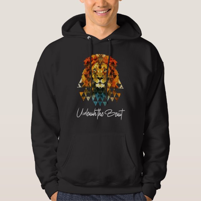 Unleash the Beast Hoodie (Framsida)
