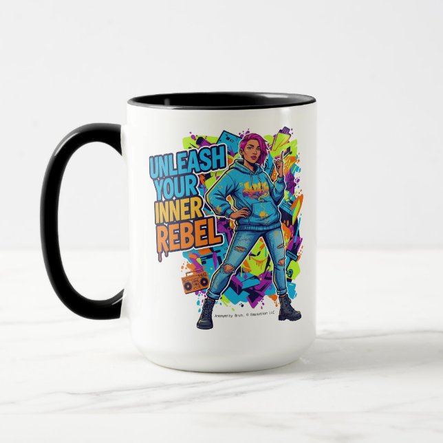 Unleash Your Inner Rebel -  Mugg (Vänster)