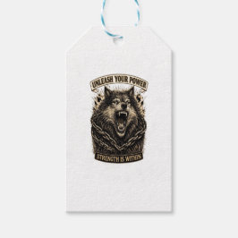 Unleash Your Power — Strength Is Within Presentetikett