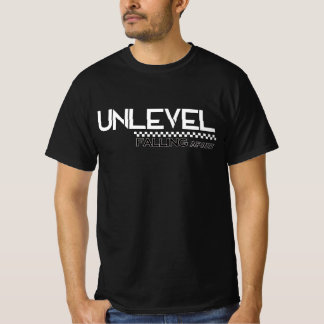 UNLEVEL "Fallingsida vid sida" design nr 5 T Shirt