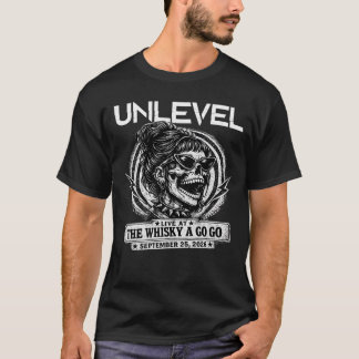 UNLEVEL live på WHISKY (Kyckling) T Shirt