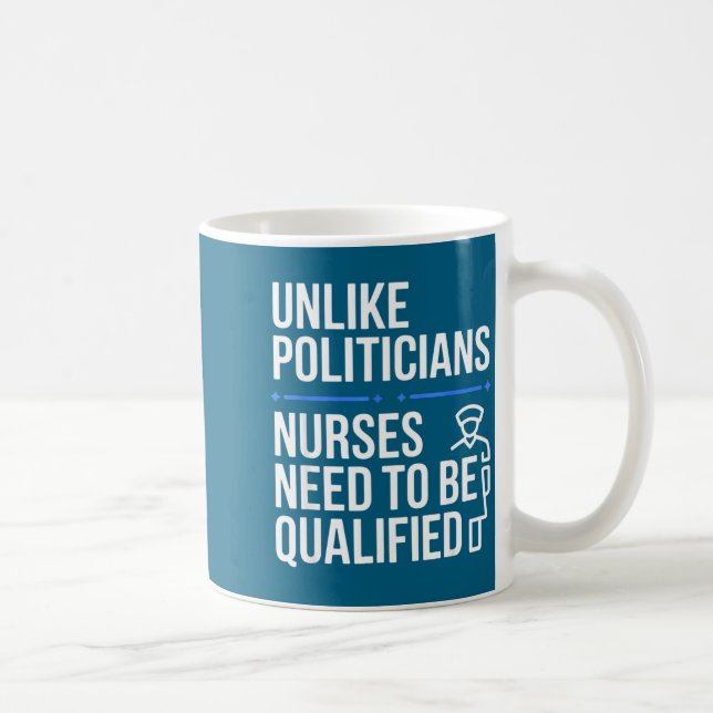 Unlike Liticians Nurses Need To Be Qualified Sarca Kaffemugg (Höger)