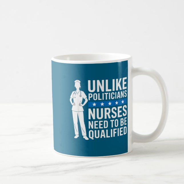 Unlike Liticians Nurses Need To Be Qualified Sarca Kaffemugg (Höger)
