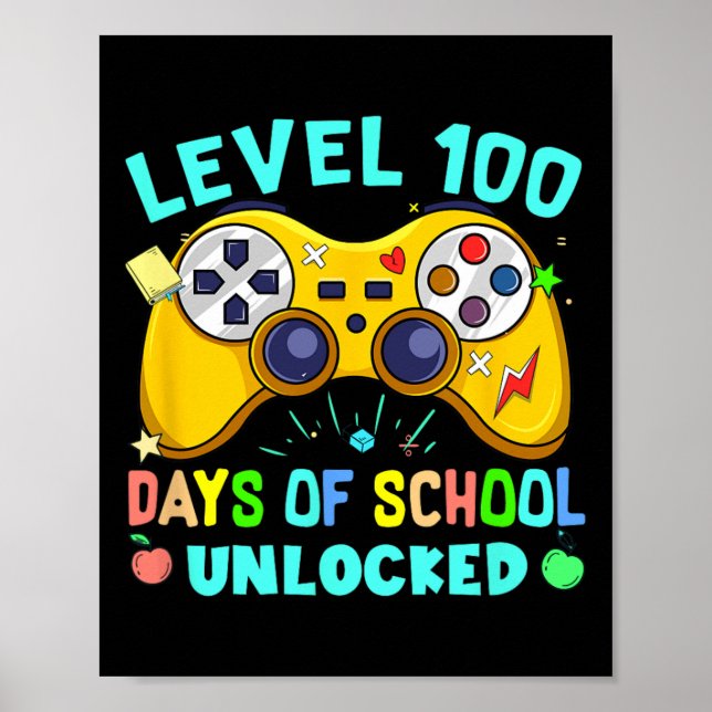 Unlock Boys Kids Video på 100 dagar i skolan Poster (Framsidan)
