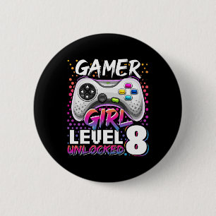 Unlock Level 8 Video Game 8th Birthday Gift Knapp