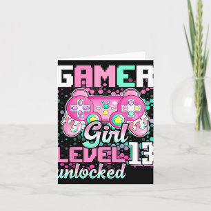 Unlock Video Game 13 på 13:e födelsedagen Gi Kort