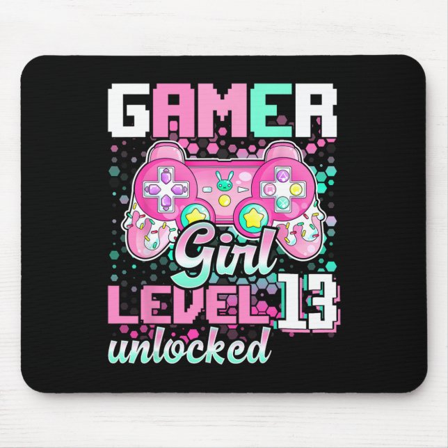 Unlock Video Game 13 på 13:e födelsedagen Gi Musmatta (Framsidan)
