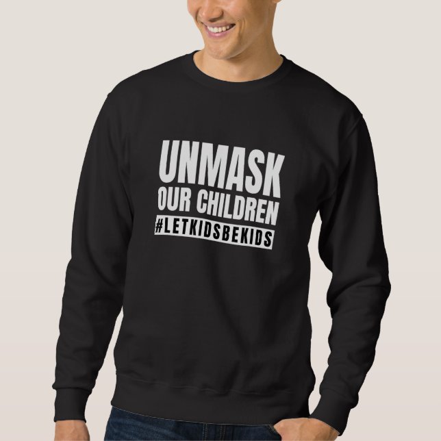 Unmask för underordnade lång ärmad tröja (Framsida)