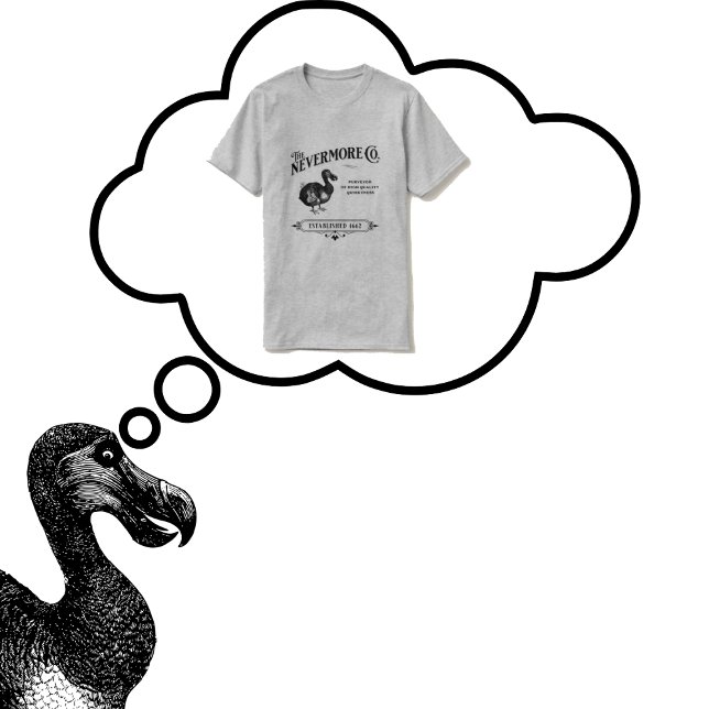 Unmore Dodo Bird T-Shirt (Skapare uppladdad)