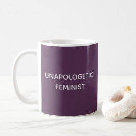 Unnapologen feminist kaffemugg