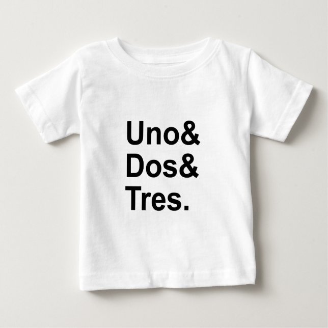 Uno Dos Tres| En två tre på spanska Tröja (Framsida)
