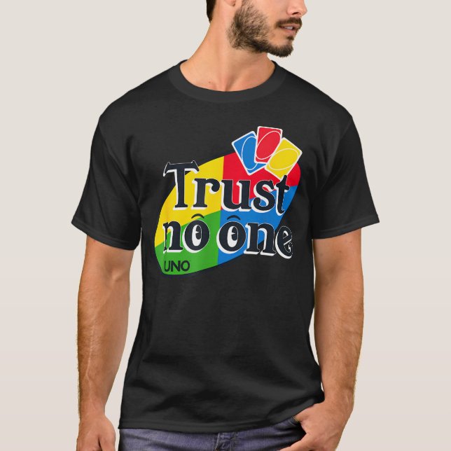 Uno - Lita inte på T Shirt (Framsida)