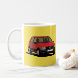 Uno Mille Turbo, dvs. - två bilder Kaffe Mugg