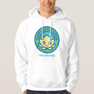 UNO MUNDO Hoodie, Lycklig Little Lotus HLL_06 Hoodie