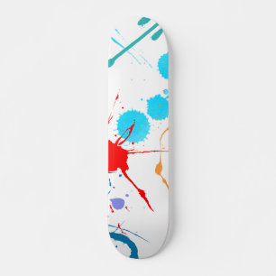 Uno-plats Mini Skateboard Bräda 18,5 Cm