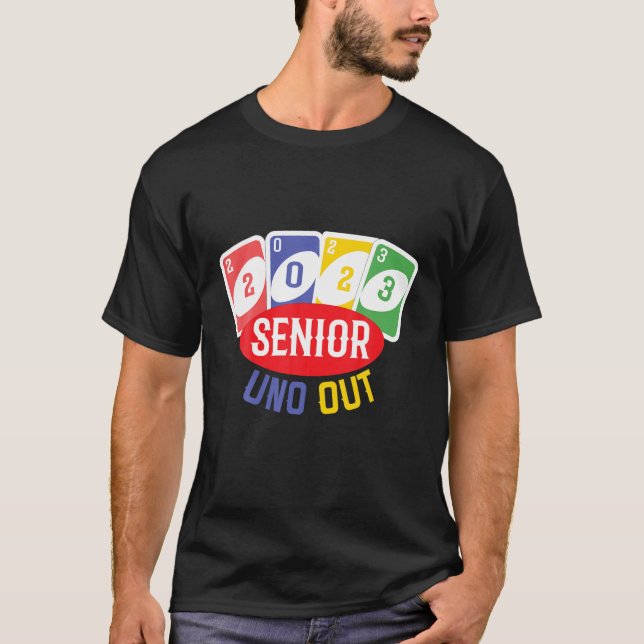 Uno Senior 2023 Uno Out Senior 2023 T Shirt (Framsida)