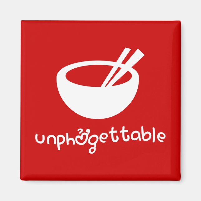 Unphở gettable magnet (Framsidan)