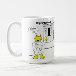 Unprofessional: Dåligaforskaremugg Kaffemugg