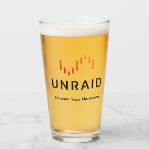 Unraid ölexponeringsglas glaskopp