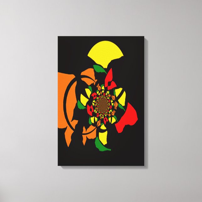 Unreliable Compass, Honest Chaos   Canvastryck (Framsida)