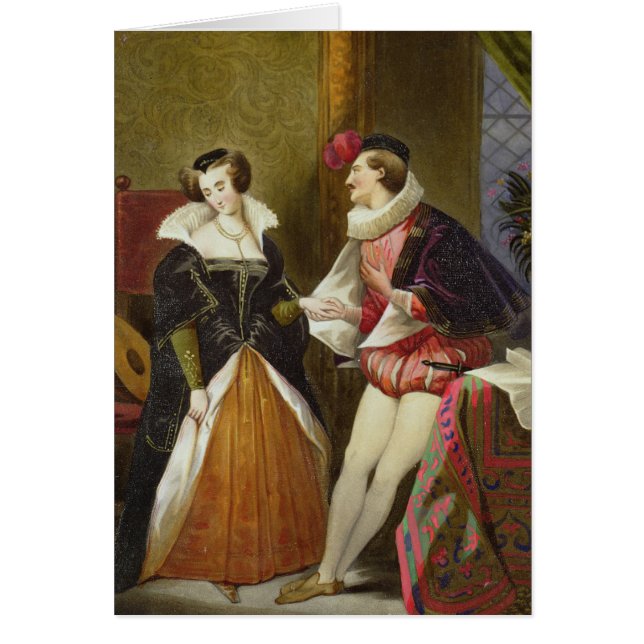 Unrequited kärlek hälsningskort (Framsidan)