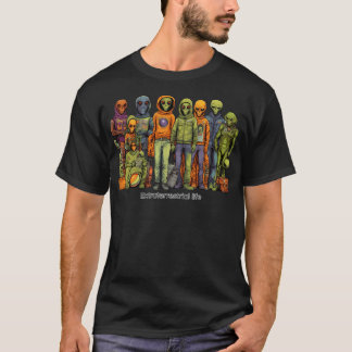 Unriva mysteriet med utländska rymdvarelser t shirt