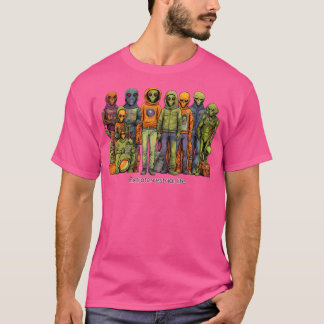 Unriva mysteriet med utländska rymdvarelser t shirt