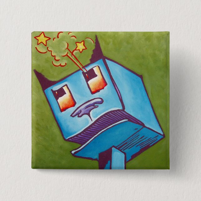 Uns Pinback - det Woozy Knapp (Framsida)