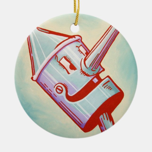 Uns-prydnad - Tinman Julgransprydnad Keramik (Framsidan)