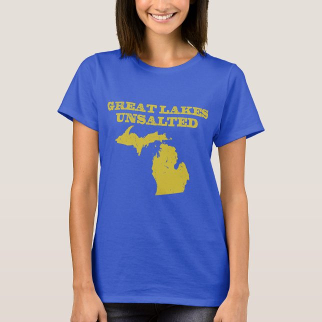 Unsalted Great Lakes T-shirt (Framsida)