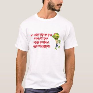Unschooler ska räddinghederstudenten från Zombies T Shirt