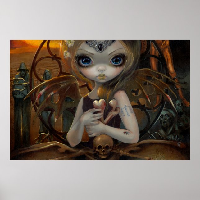 Unseelie Court: Famine by Jasmine Becket-Griffith Poster (Framsidan)