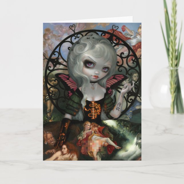 "Unseelie Court: Lust"-hälsningskort Kort (Framsida)