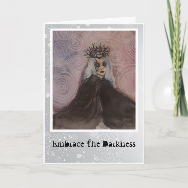 Unseelie Winter Solstice Card Helgkort (Framsida)