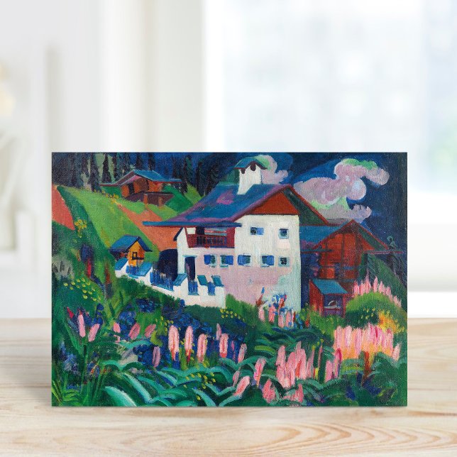 Unser Haus | Ernst Ludwig Kirchner Kort (Skapare uppladdad)